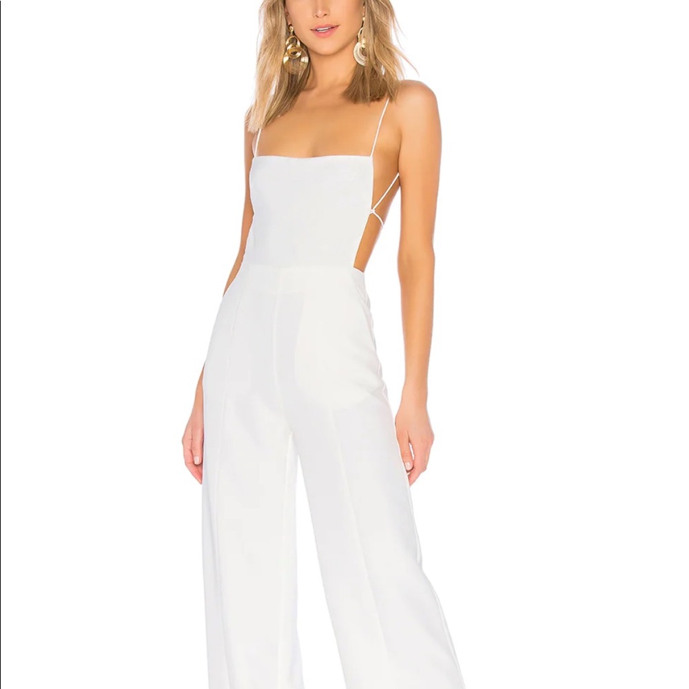 NBD White Bodysuit
